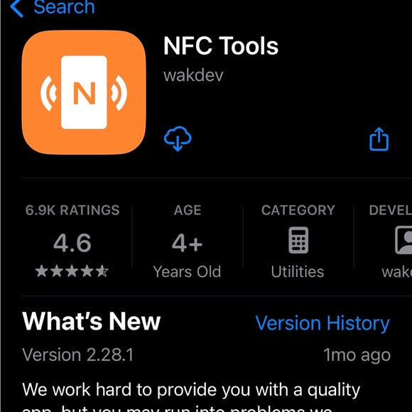 LV NFC Tools scan example - Picture 3 of 3